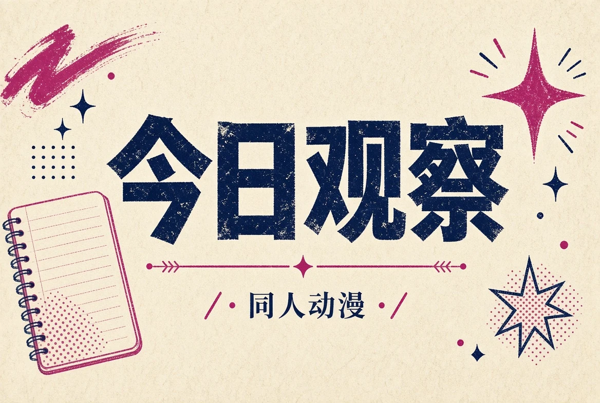 今日观察动漫题材章节导览